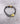 Armband Kreuz verstellbar Nylonschnur